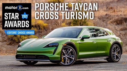 2021 Porsche Taycan Cross Turismo Wins Motor1 Editors’ Choice Star Award