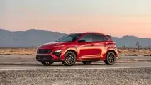 2022 Hyundai Kona N Exterior Front Quarter