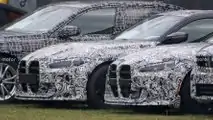 Neue BMW M4 CSL Spionageaufnahmen