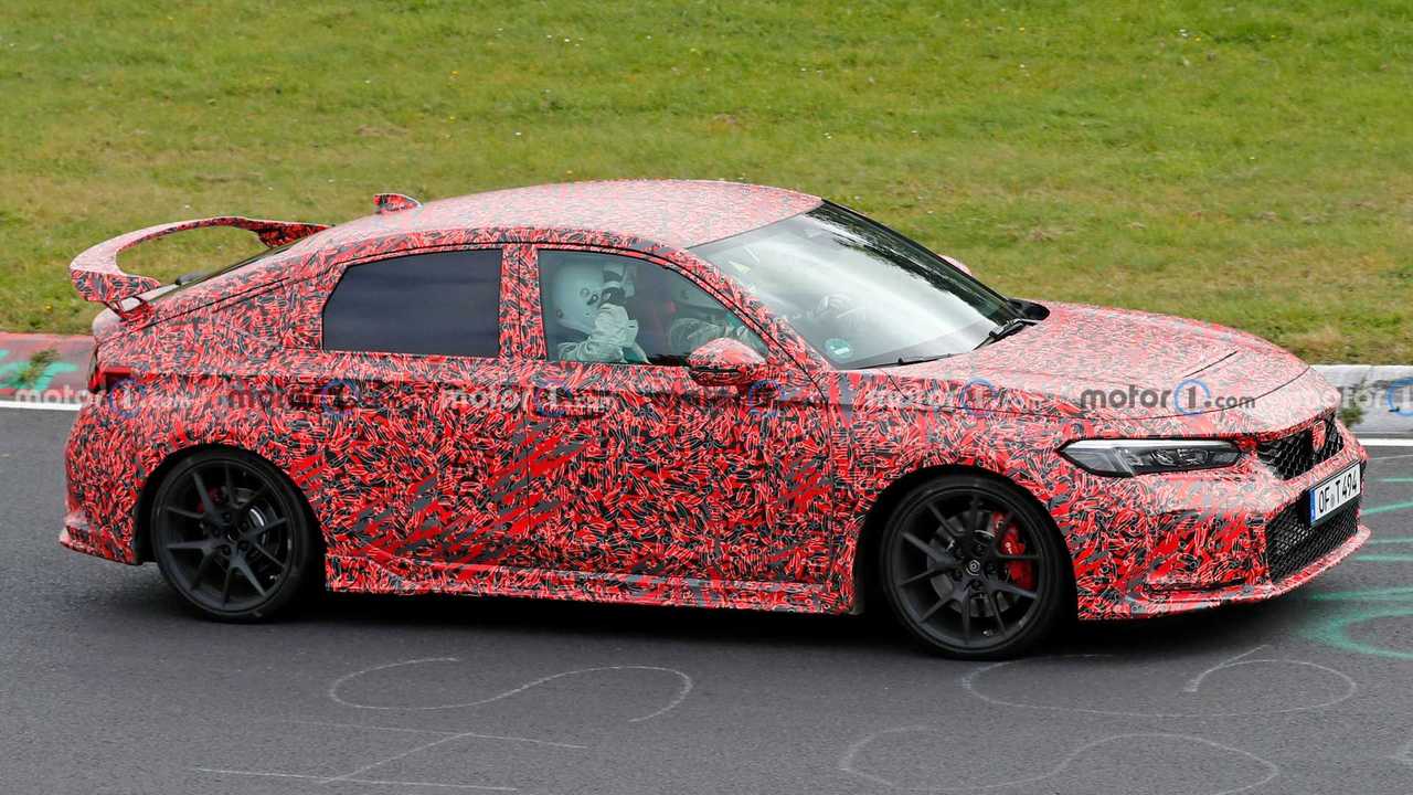 Honda Civic Type R 2023, fotos espía