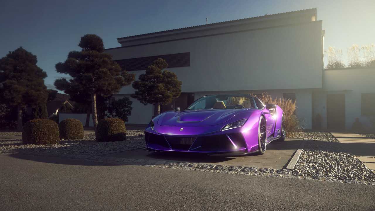 Ferrari F8 Spider, de Novitec