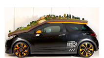 Citroen DS3 with scale rally scene