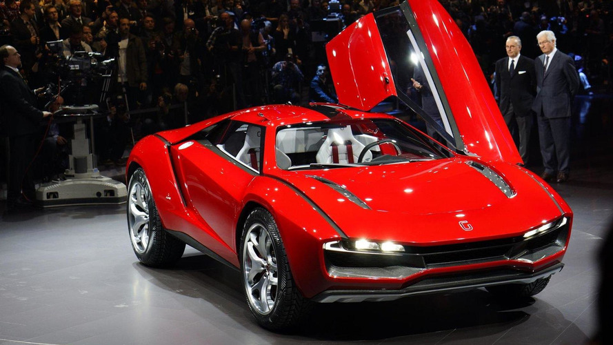 Italdesign Giugiaro Parcour coupe live in Geneva 05.03.2013