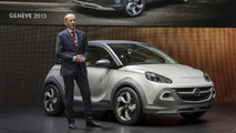 Opel Adam Rocks concept live in Geneva