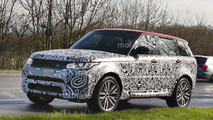 Range Rover Sport SVR facelift spy photo