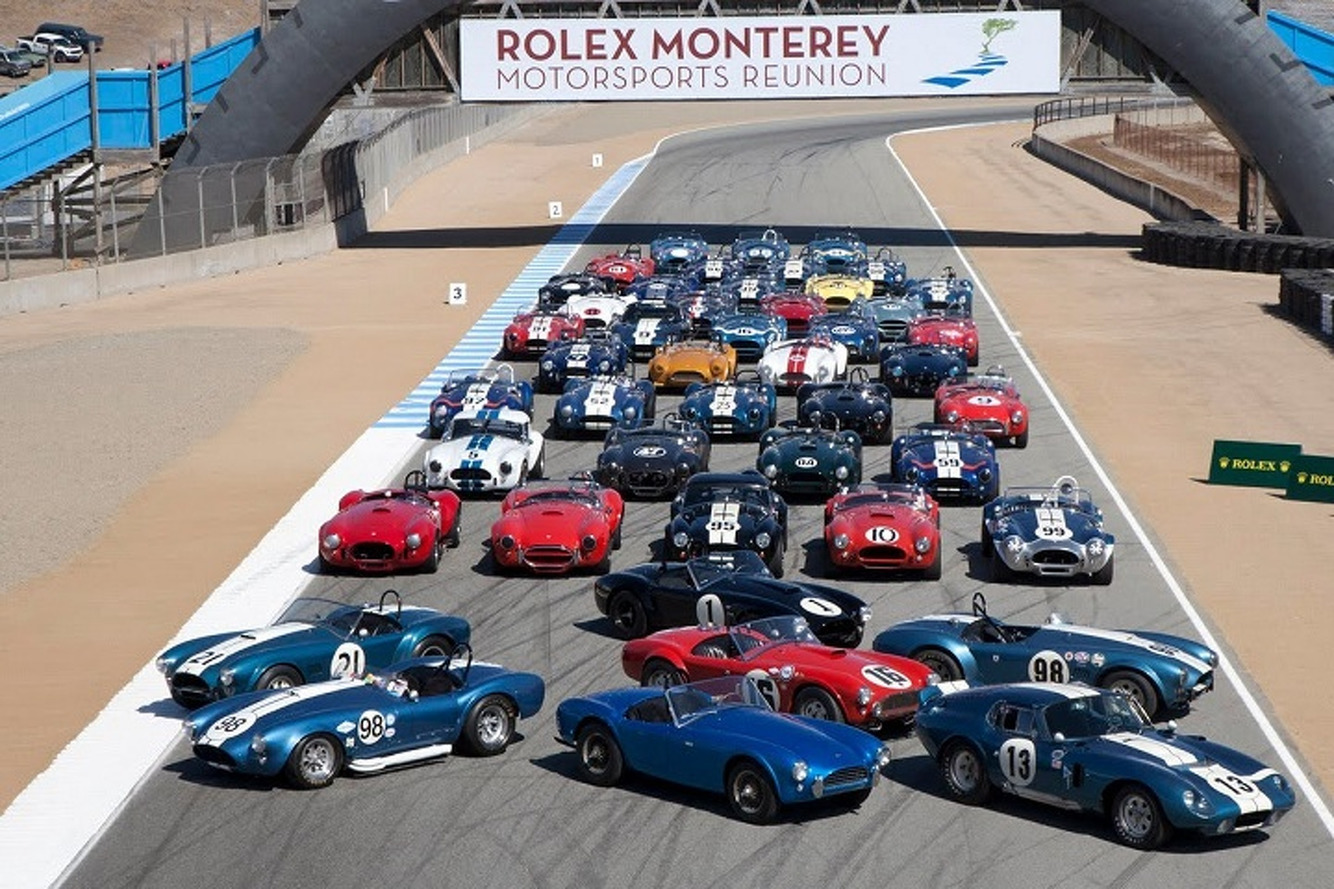 Classic Racecars Take the Field at The Rolex Monterey Motorsports Reunion