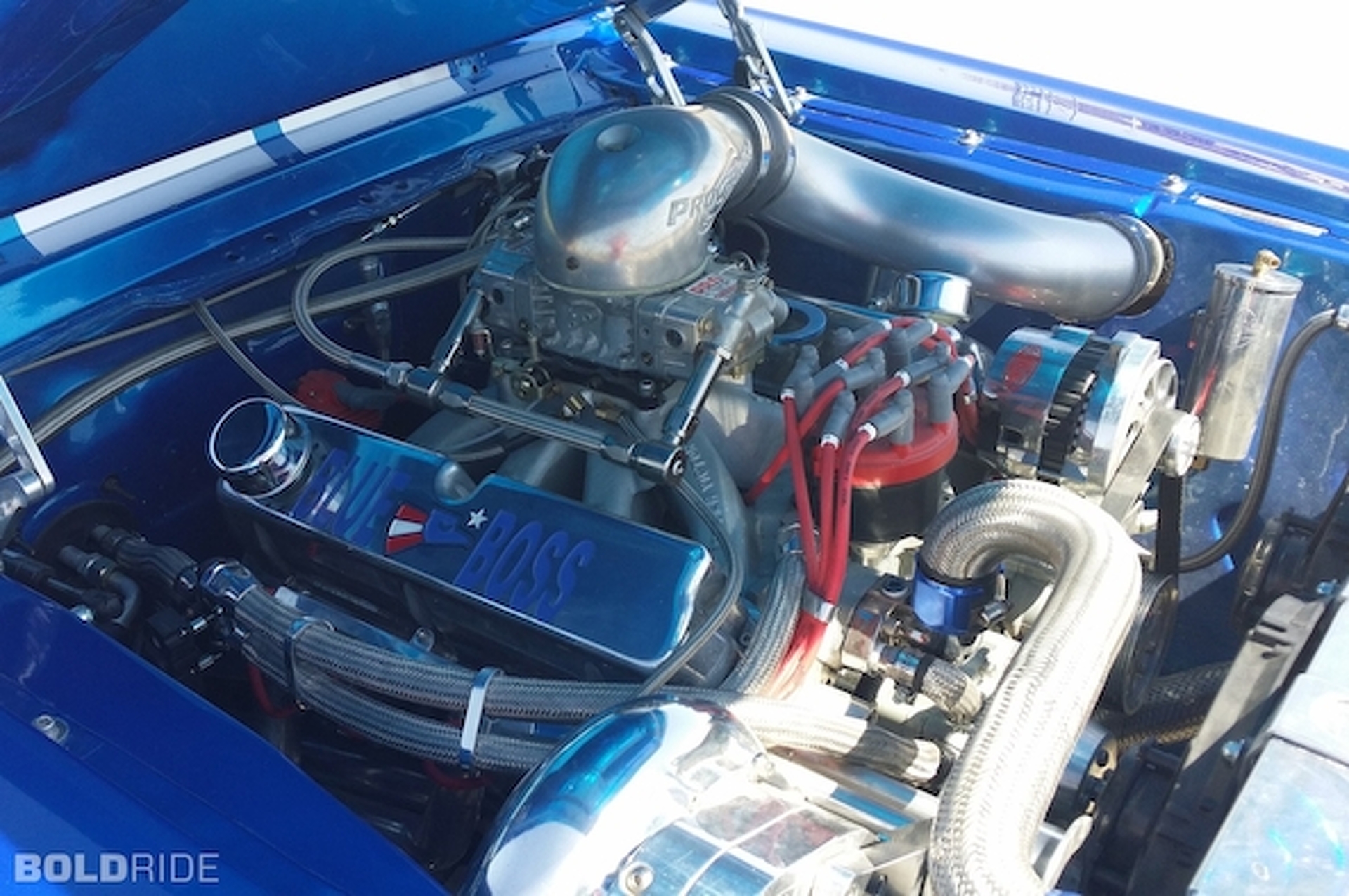 Your Ride: 1967 Ford Mustang Blue Boss Custom