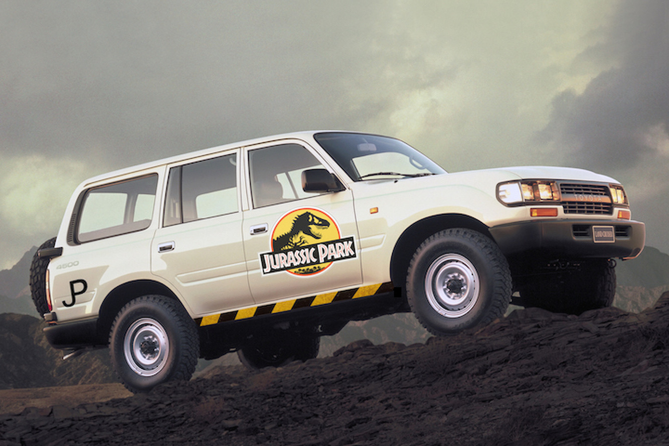 The Real 'Jurassic Park' SUVs Were Actually Toyota Land Cruisers