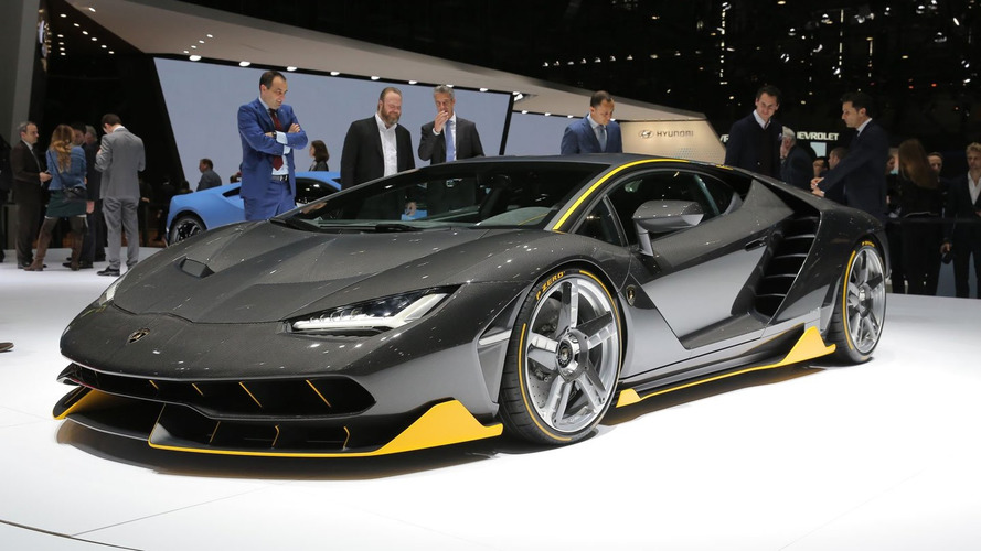 Lamborghini Centenario, Cenevre (canlı)