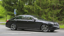 Mercedes S Class facelift spy photo
