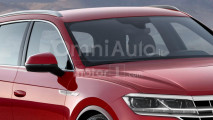 Nuova Volkswagen Touareg, il rendering