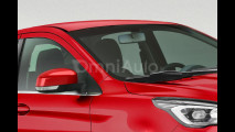 Nuova Ford Ka, il rendering