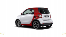 smart fortwo e forfour red & the city