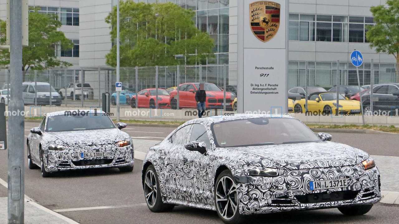 2021 Audi E-Tron GT espion photo