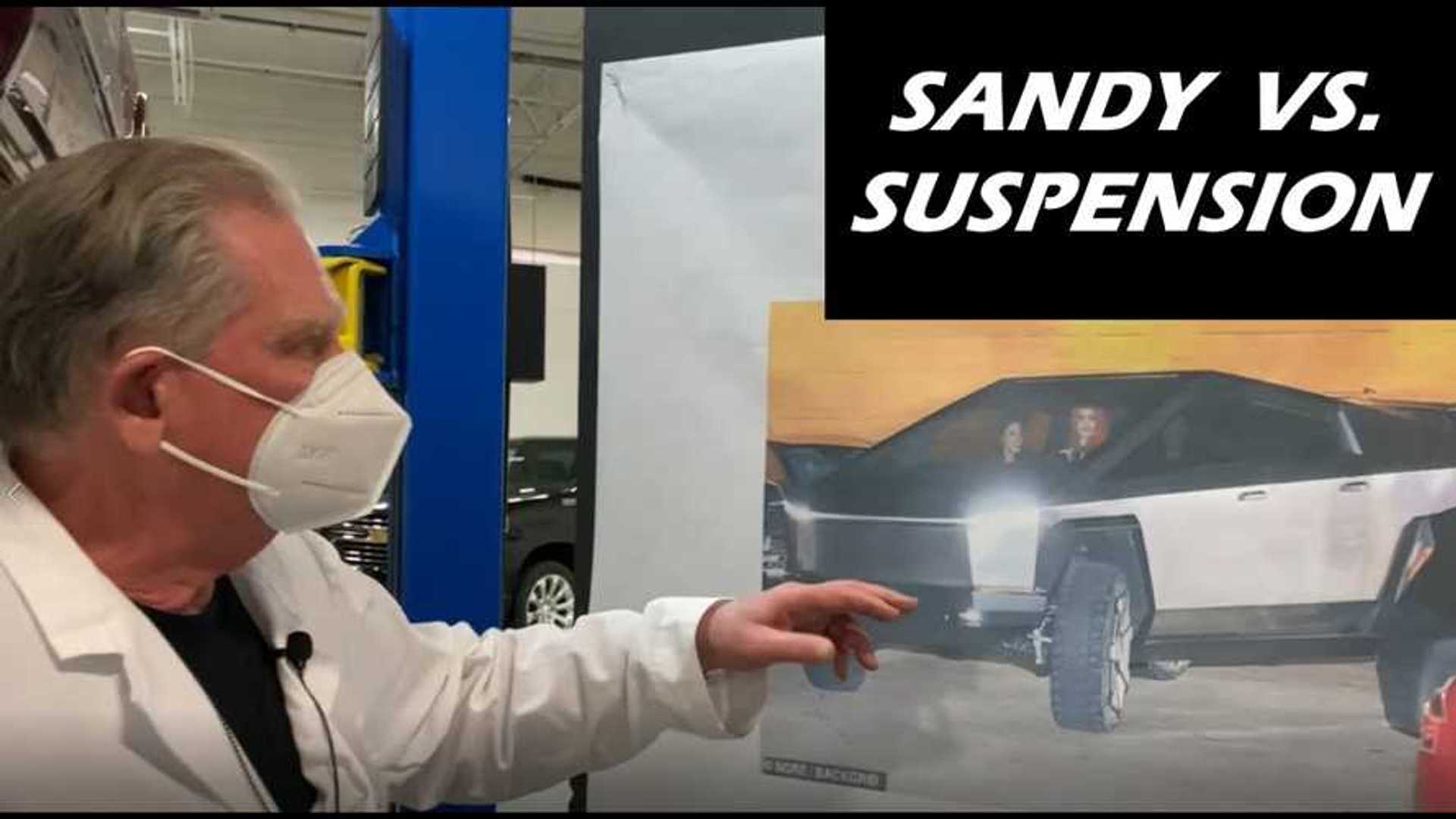 Sandy Munro Talks Tesla Cybertruck Suspension, Ride, Handling, Structure