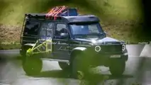 New Mercedes-Benz G550 4×4² spy photo