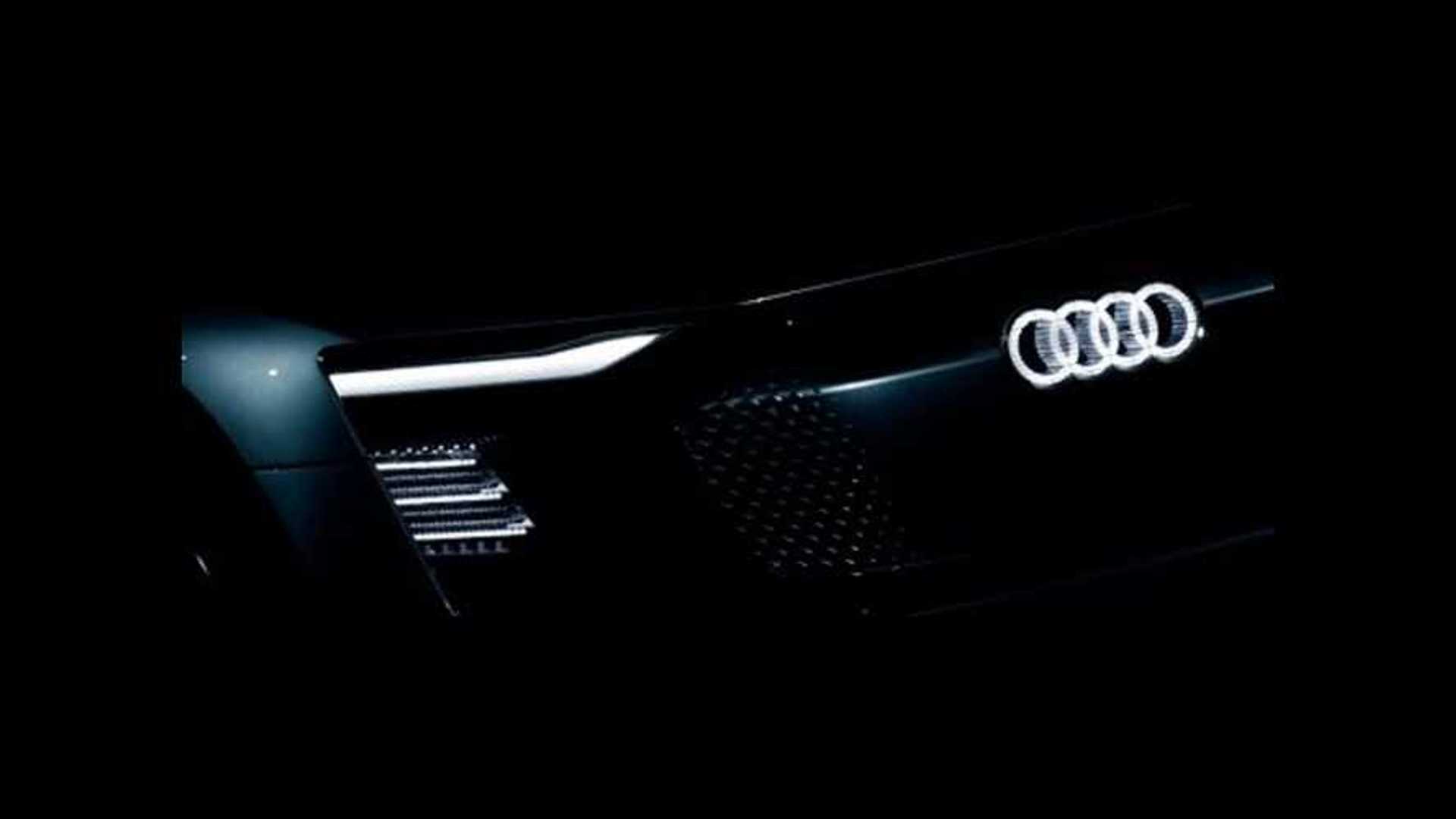 Audi E Tron Concept Teaser Takes Led Lighting To The Extreme
