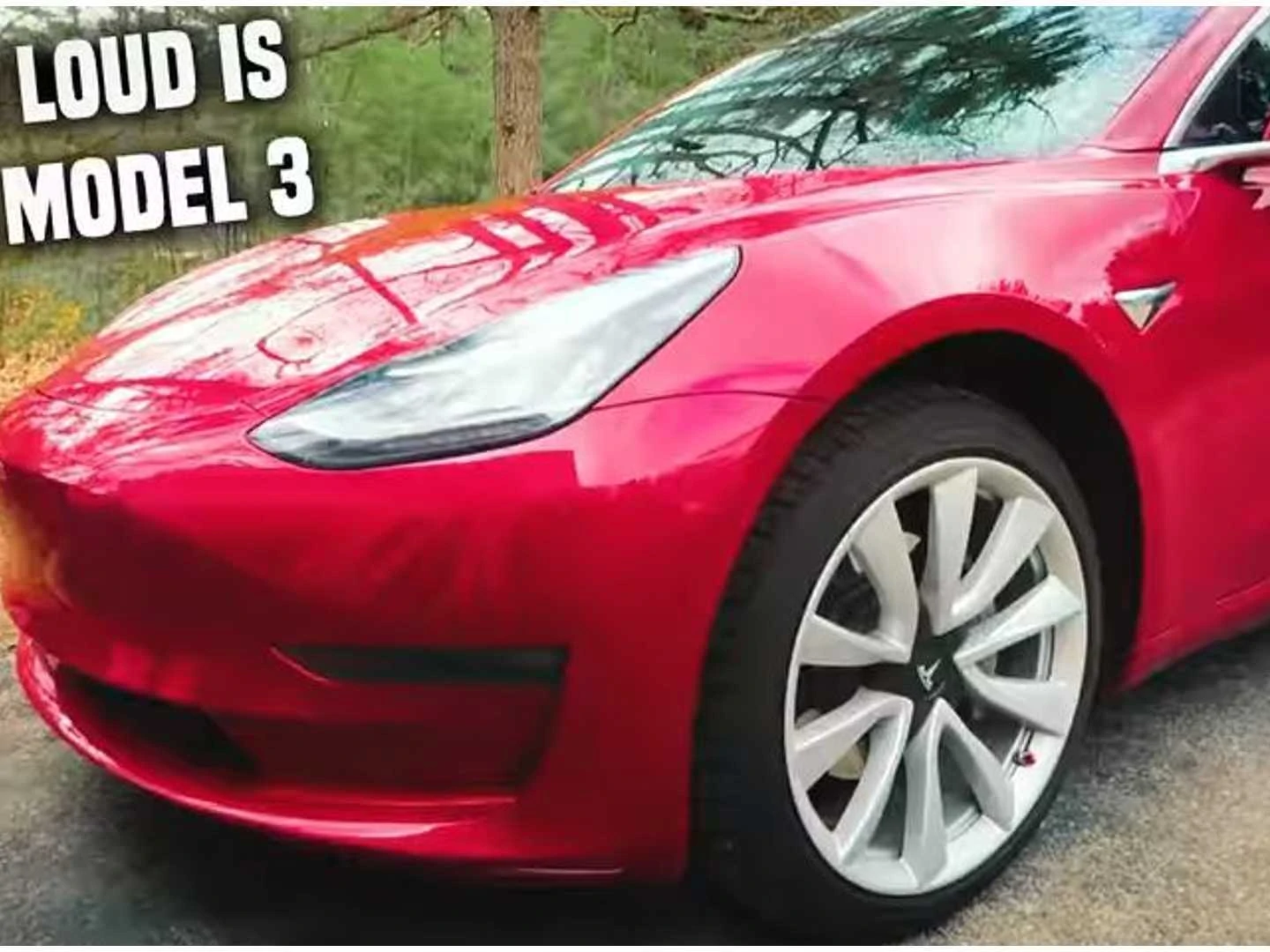Sound Levels Compared - Tesla Model 3, Model X, Honda Civic