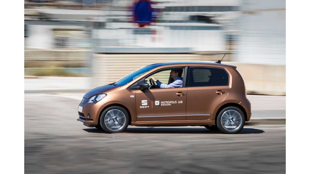 SEAT Mii Electric Car Sharing Launches In Spain