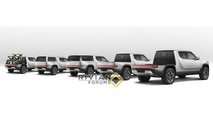 New Rivian R1T Pickup Truck Renders Show Camper, Flatbed & More