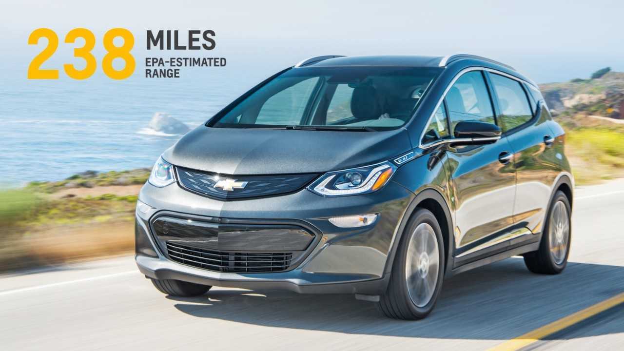 Chevrolet Bolt EV Offers 238 Real World/EPA Rated Miles Of Range