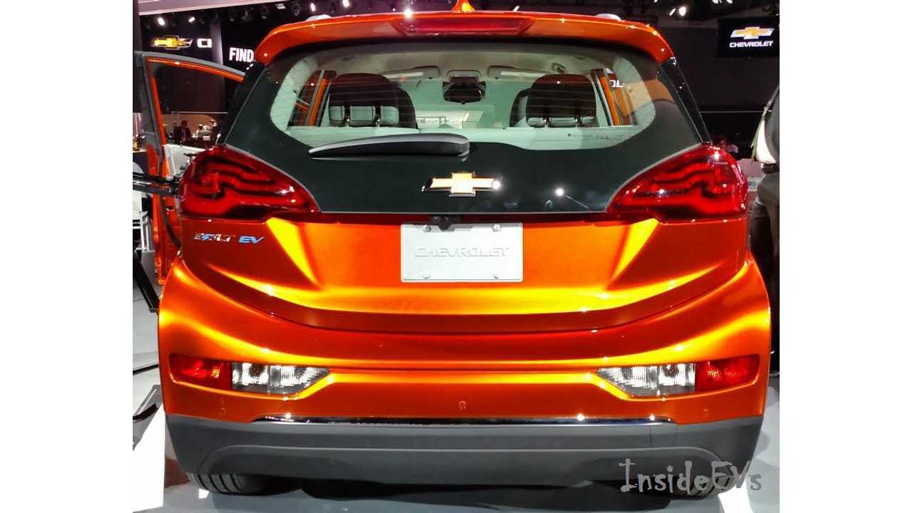 2017 Chevrolet Bolt At NAIAS: Image Credit - InsideEVs / Tom Moloughney