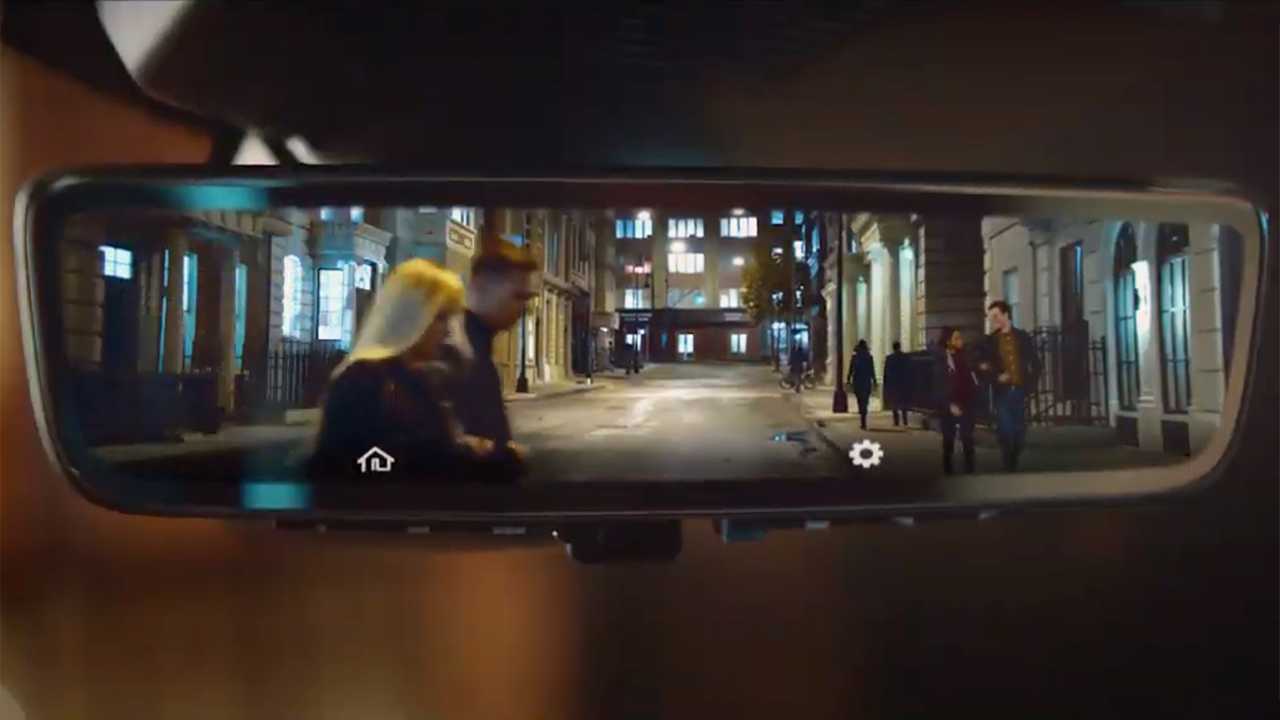 New Jaguar XE. ClearSight Rear View Mirror