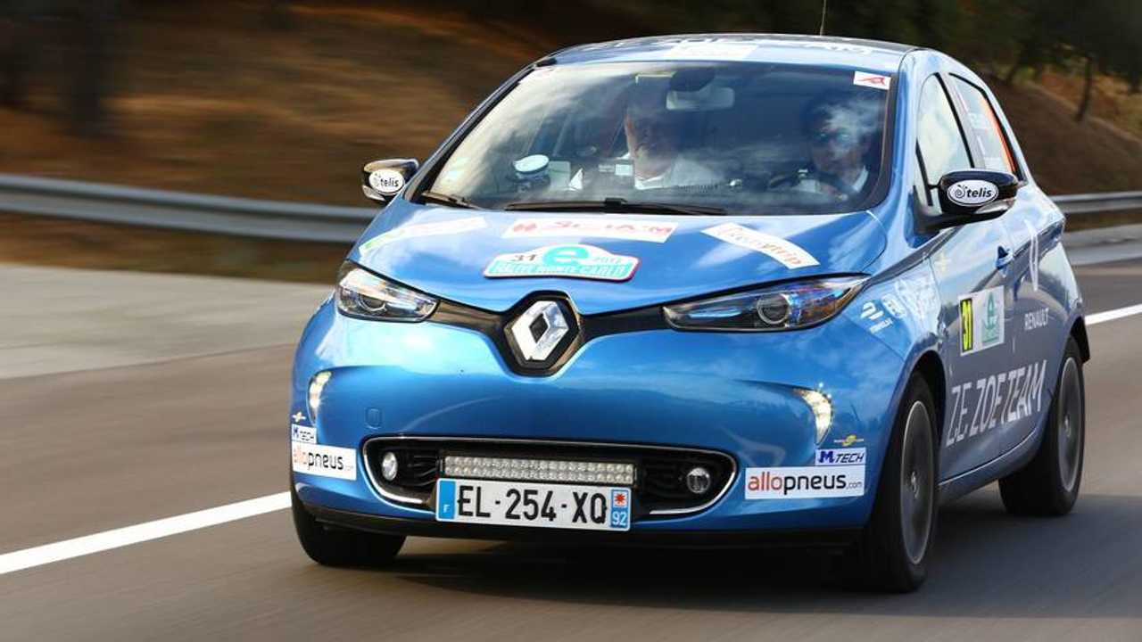 Renault Zoe #31, piloted by Guillaume N Nédélec of Motor1 France
