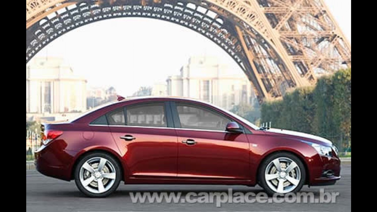 Chevrolet Cruze será vendido no Brasil - Novo modelo deve substituir o Vectra