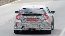 Spyshot de la Honda Civic Type R 2018