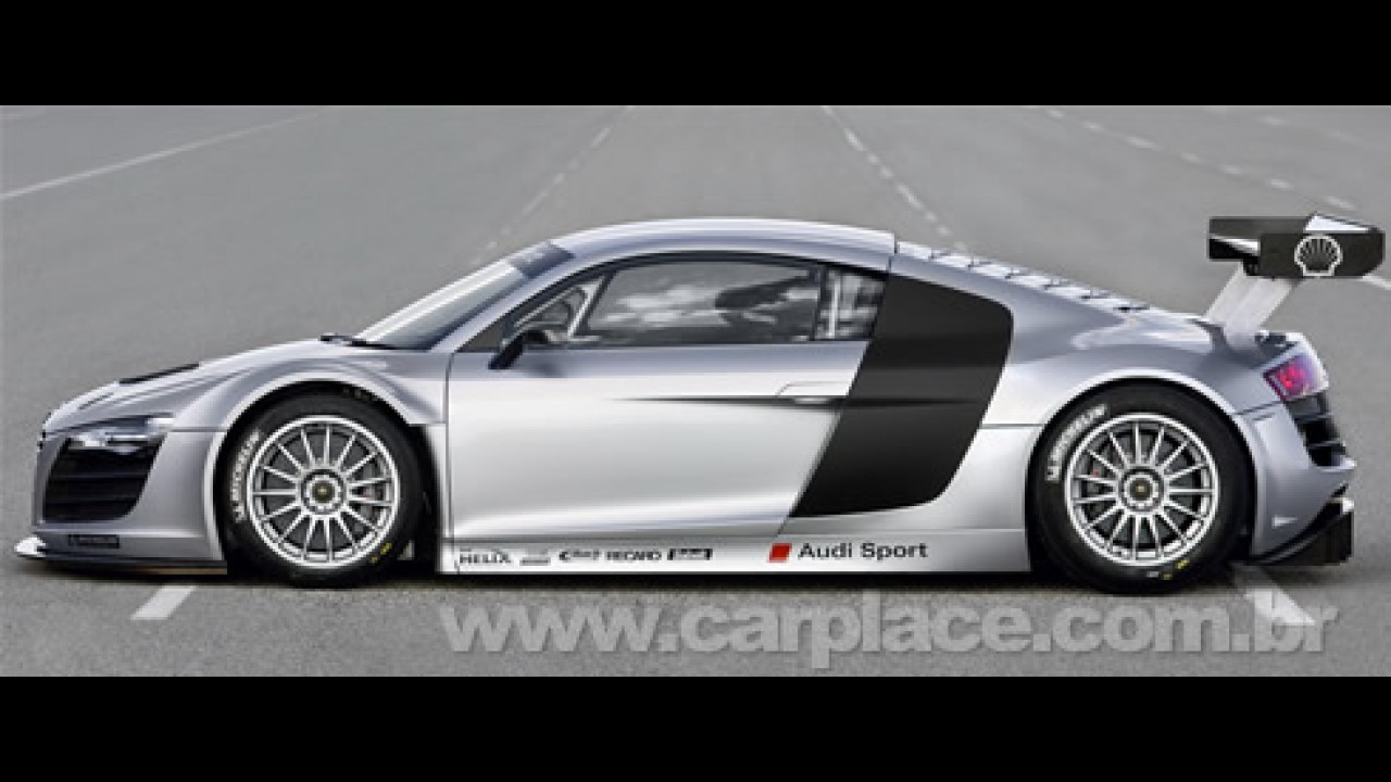 Audi R8 GT3 - Versão para corrida terá mais de 500 cavalos de potência