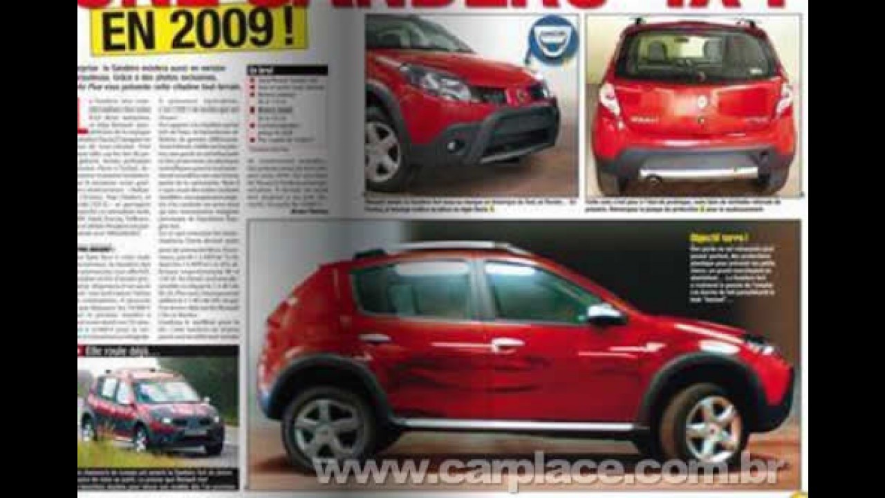 Revista mostra Sandero Off-Road - Rival para Ford Ecosport ou Palio Adventure?