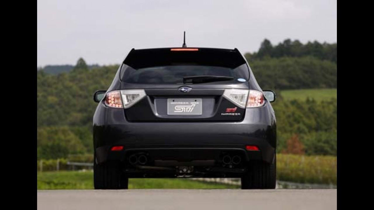 Subaru Impreza WRX STi 2008 - Novo modelo vem com motor 2.5l turbo de 304 cavalos e tração 4x4