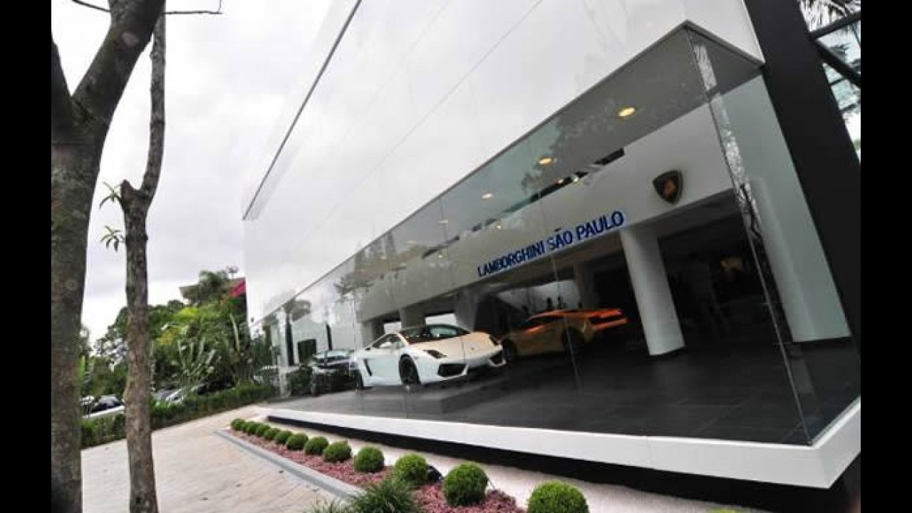 Lamborghini inaugura revenda oficial no Brasil - Loja é a primeira da América Latina