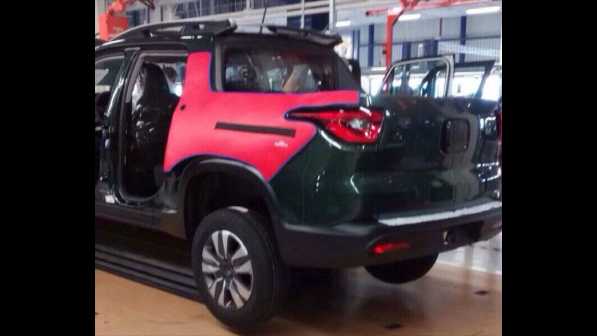 Yeni Fiat 'Toro' 4 Kapılı Pick Up, Cherokee'ye Benziyor