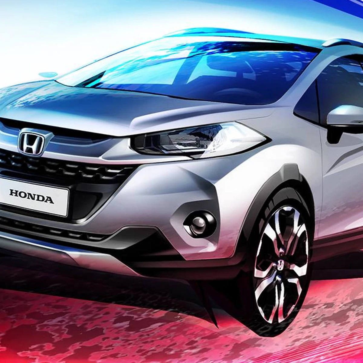 Honda Wr V Crossover Teased Prior To November Reveal