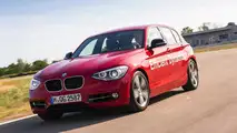 BMW 1-Series prototype with water injection