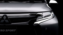 2016 Mitsubishi Pajero Sport screenshot from teaser video