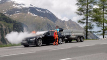 2019 Audi A7 Test Car Fire