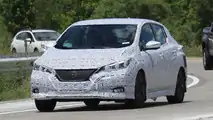 2018 Nissan Leaf casus fotoğrafları