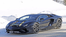 New Lamborghini Aventador version spy photo