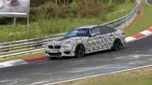 2018 BMW M5 Nürburgring casus fotoğrafları