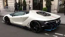 Lamborghini Centenario sokaklarda