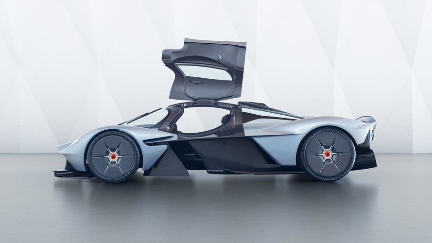 Aston Martin Valkyrie with near-production body