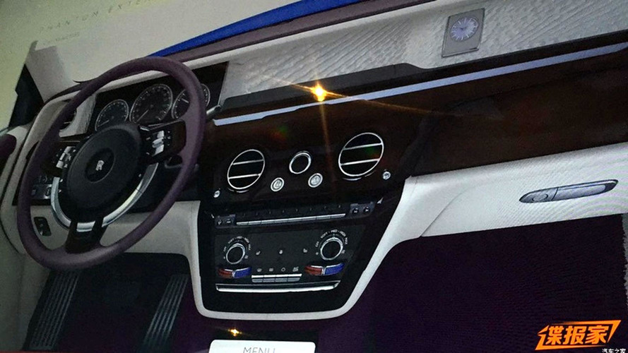 2018 Rolls-Royce Phantom leaked brochure image