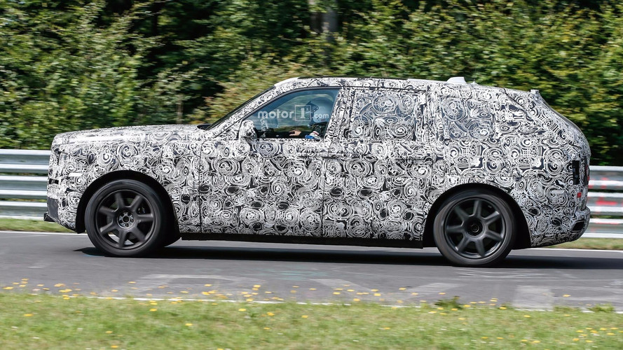 Rolls-Royce Cullinan Nurburgring Spy Photos