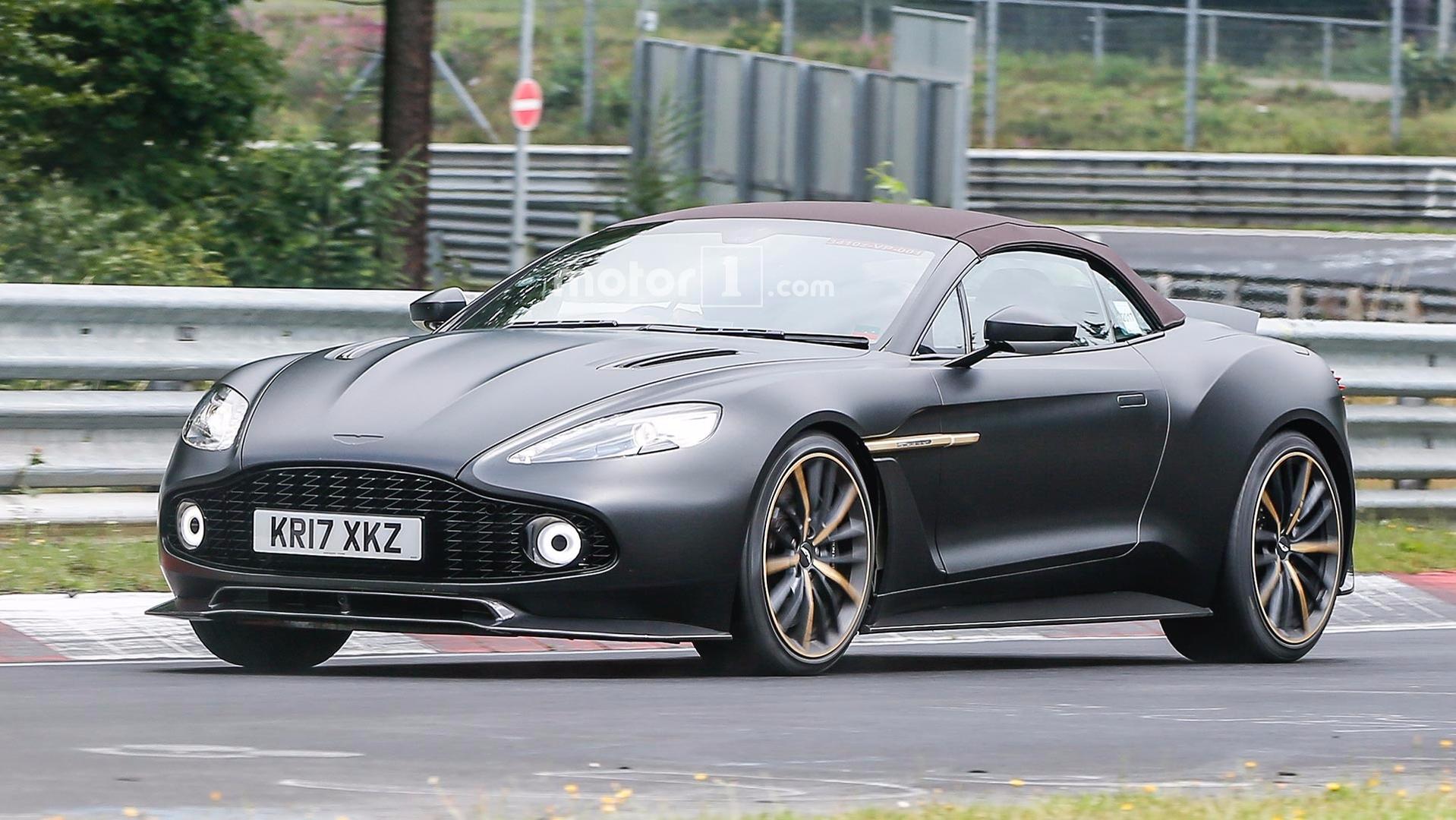 Aston Martin Vanquish Zagato Volante Spied In Elegant