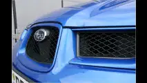 Maske in Blau