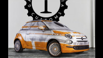 Droiden-Invasion mit 14 Fiat 500