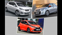 Peugeot 108 / Citroën C1 / Toyota Aygo
